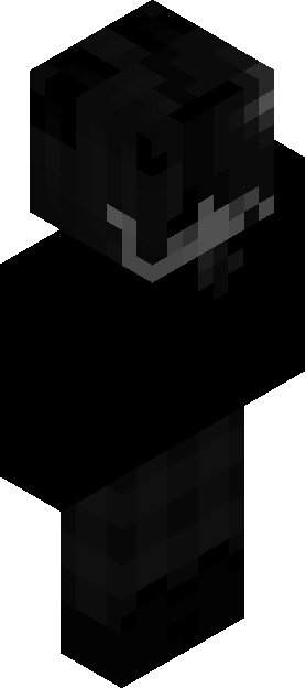 Minecraft skin tagged grayscale rank #45