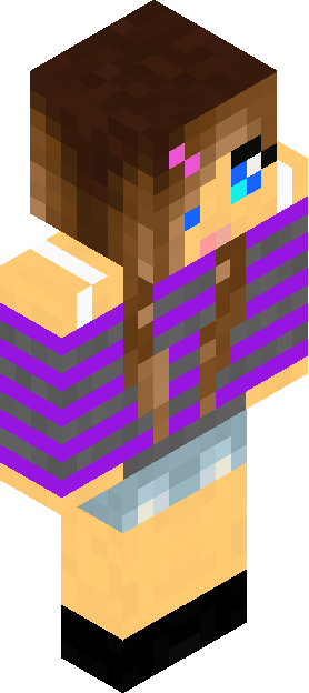 Minecraft skin tagged hairclip rank #11