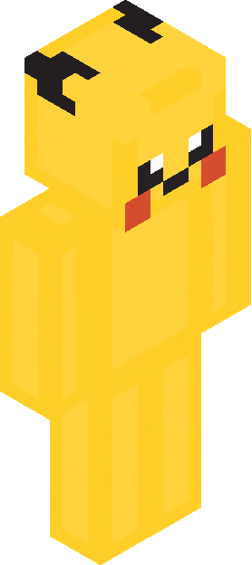 Minecraft skin tagged pikachu rank #4
