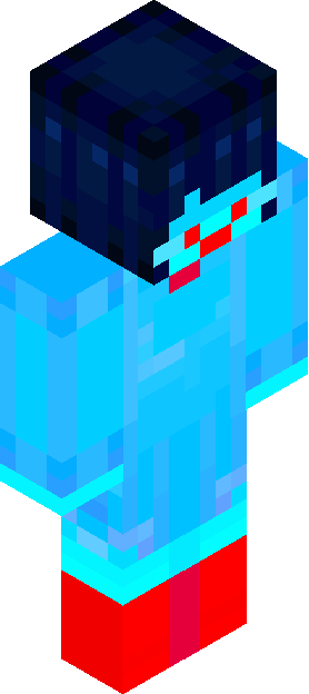 Minecraft skin tagged blue rank #15