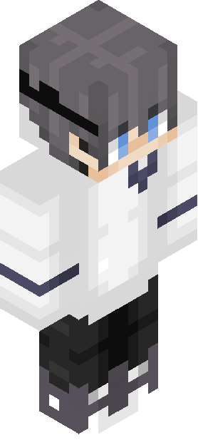 Minecraft skin tagged student rank #46