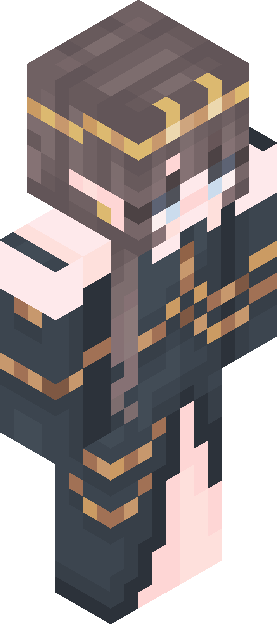 Minecraft skin tagged braid rank #17