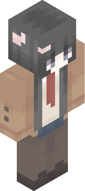 Minecraft skin tagged student rank #10
