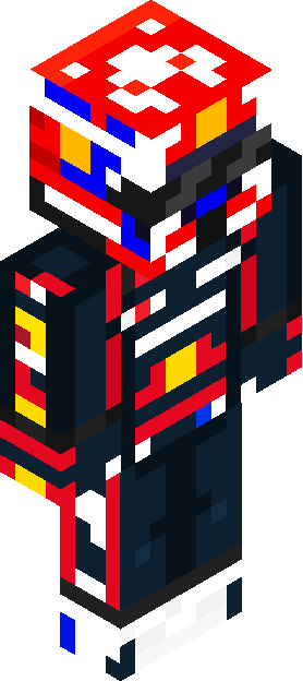 Minecraft skin tagged helmeted rank #32