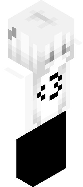 Minecraft skin tagged grayscale rank #12