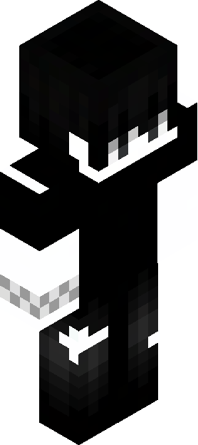 Minecraft skin tagged blackandwhite rank #12