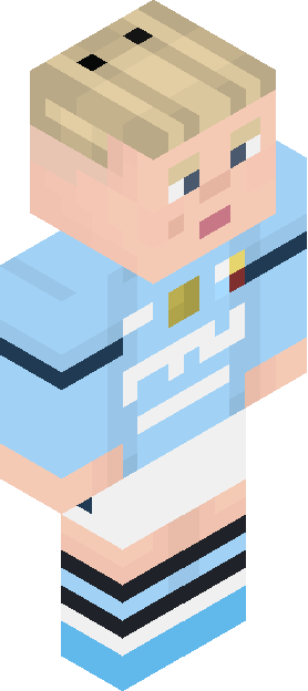 Minecraft skin tagged lightblue rank #7