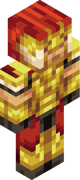 Minecraft skin tagged golden rank #28