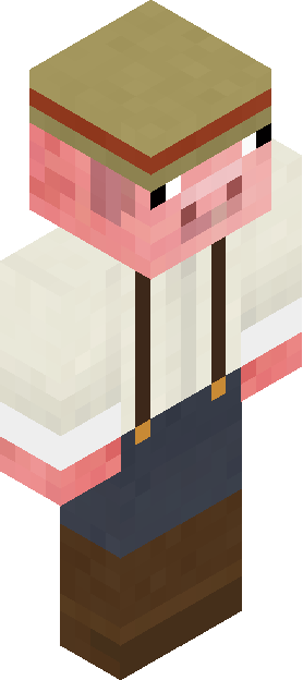 Minecraft skin tagged suspenders rank #23