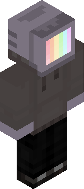 Minecraft skin tagged screenhead rank #8