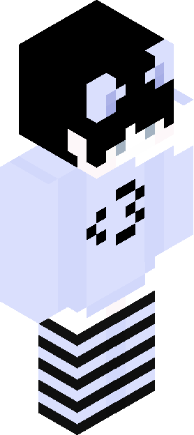 Minecraft skin tagged panda rank #7