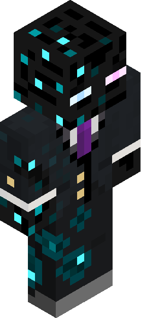 Minecraft skin tagged suited rank #39