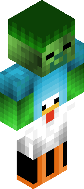 Minecraft skin tagged hybrid rank #4