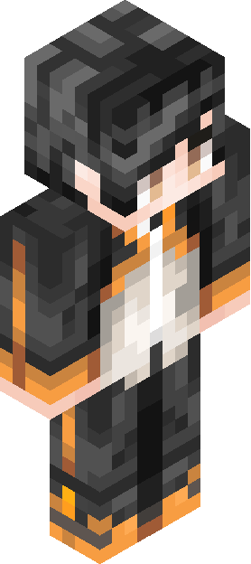 Minecraft skin tagged orange rank #27