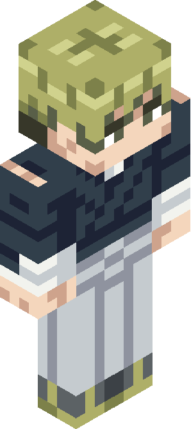 Minecraft skin tagged navy rank #7