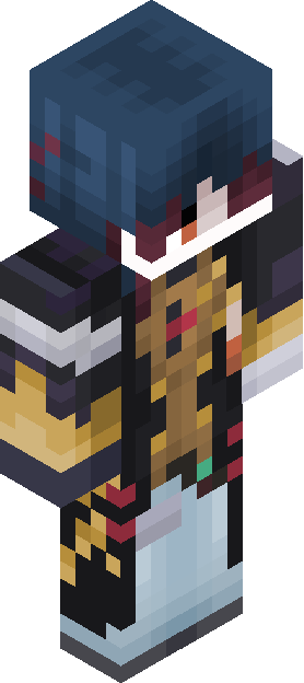 Minecraft skin tagged bluehair rank #32