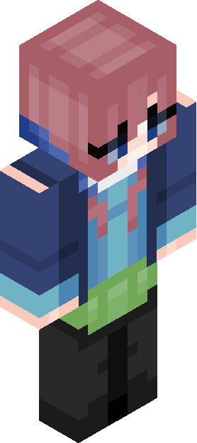 Minecraft skin tagged pinkhair rank #29
