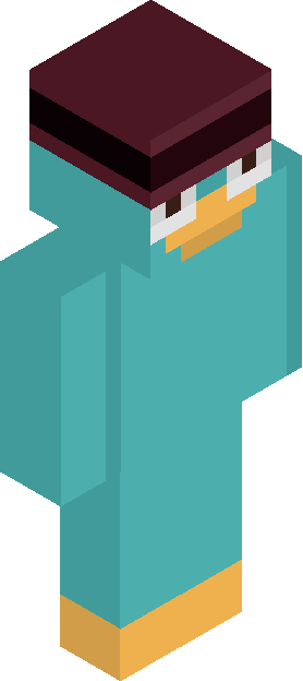 Minecraft skin tagged fedora rank #12