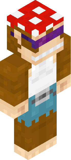 Minecraft skin tagged mushroom rank #12