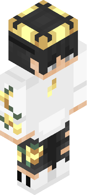 Minecraft skin tagged goldtrim rank #39