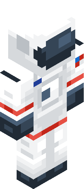 Minecraft skin tagged astronaut rank #40