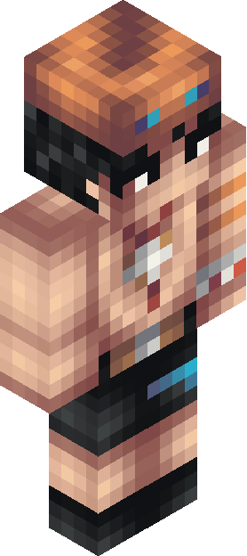 Minecraft skin tagged muscular rank #32