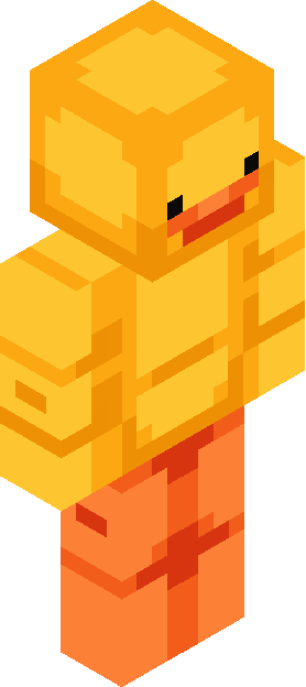Minecraft skin tagged orange rank #16