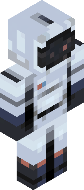Minecraft skin tagged astronaut rank #27