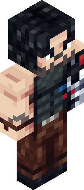 Minecraft skin tagged vest rank #21