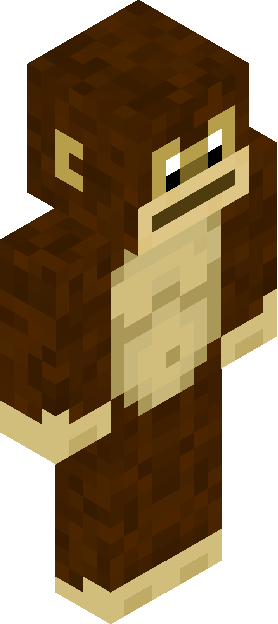 Minecraft skin tagged monkey rank #24