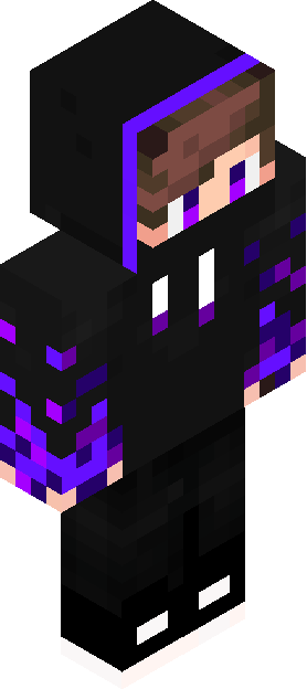 Minecraft skin tagged purplecore rank #7