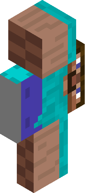 Minecraft skin tagged half rank #8