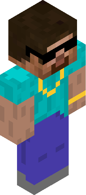 Minecraft skin tagged sunglasses rank #20