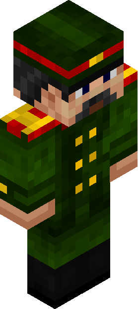 Minecraft skin tagged officer rank #45