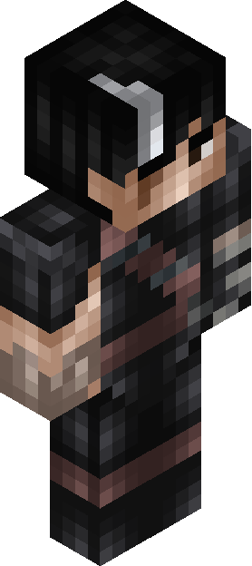 Minecraft skin tagged streaked rank #3