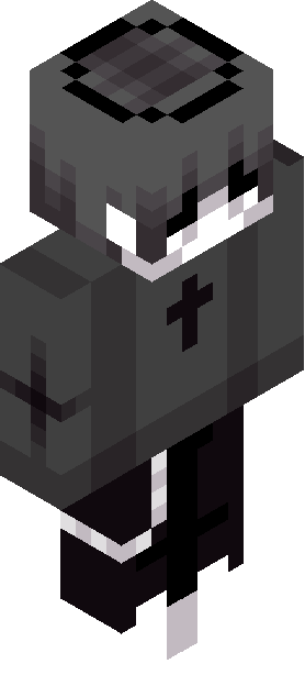 Minecraft skin tagged grayscale rank #20