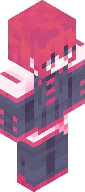 Minecraft skin tagged pinkhair rank #10