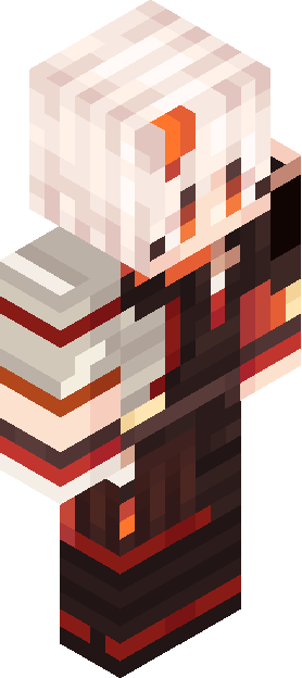 Minecraft skin tagged orange rank #47