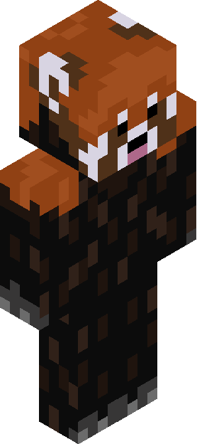 Minecraft skin tagged redpanda rank #1