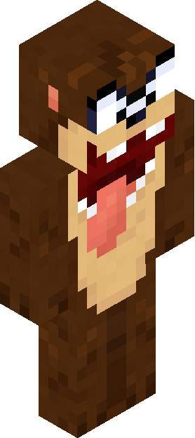 Minecraft skin tagged mascot rank #42