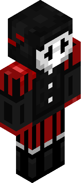 Minecraft skin tagged redblack rank #33