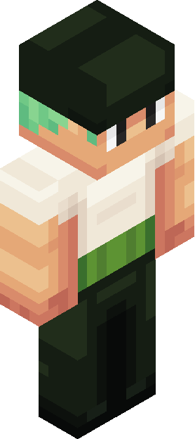 Minecraft skin tagged greenhair rank #13