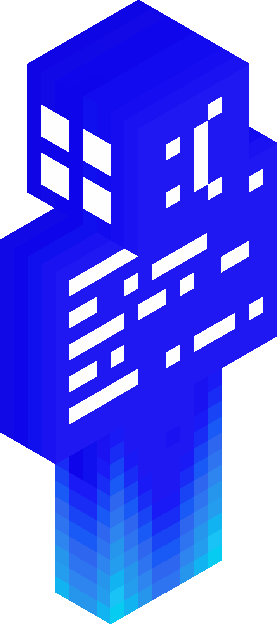 Minecraft skin tagged cyan rank #25