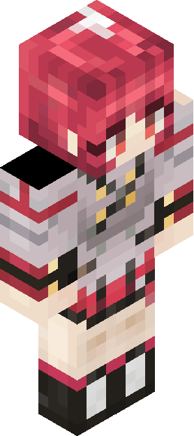 Minecraft skin tagged white rank #23