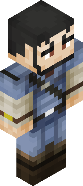 Minecraft skin tagged strap rank #5