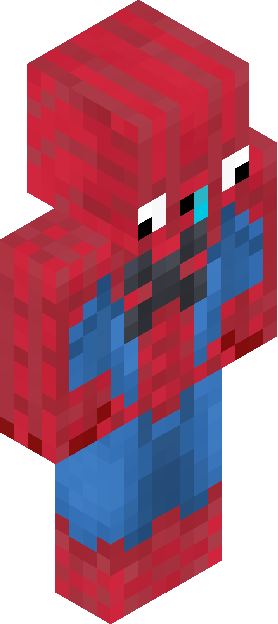 Minecraft skin tagged spiderman rank #44