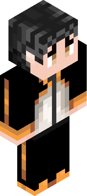 Minecraft skin tagged orangeblack rank #8