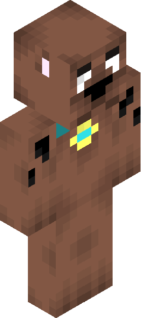 Minecraft skin tagged collar rank #6