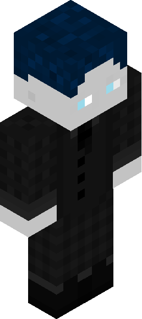 Minecraft skin tagged bluehair rank #43