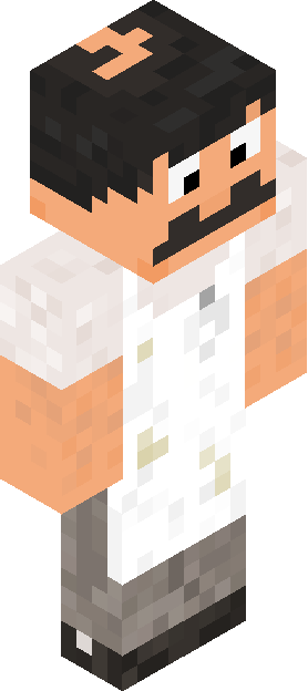 Minecraft skin tagged buttoned rank #10